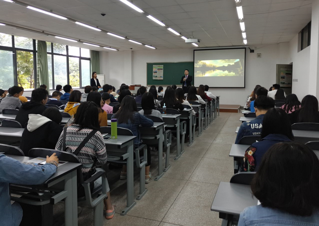 上市公司来到我院举行节后首次专场招聘会